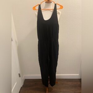 Forever 21 Black Wide Leg Jumpsuit